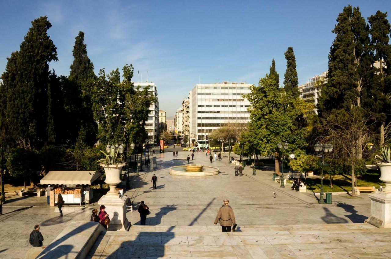 Athens' Heart Syntagma Metro Apartment Exteriör bild